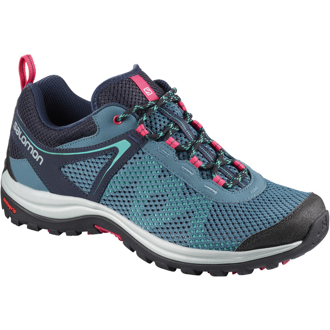 Salomon ELLIPSE MEHARI Zapatillas De Running Mujer - Turquesa - Colombia (69120-PUEC)